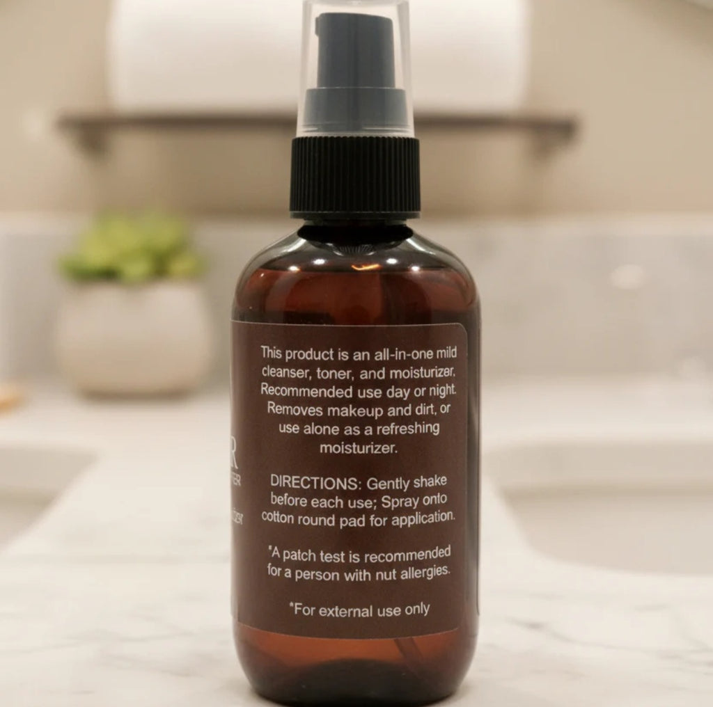 3-in-1 Facial Cleanser/ Toner/ Moisturizer